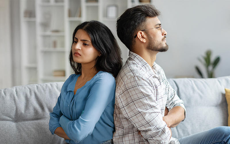 Couples Facing Relationship Strain